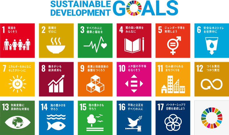 SDGs（持続可能な開発目標）に通じる取り組み
